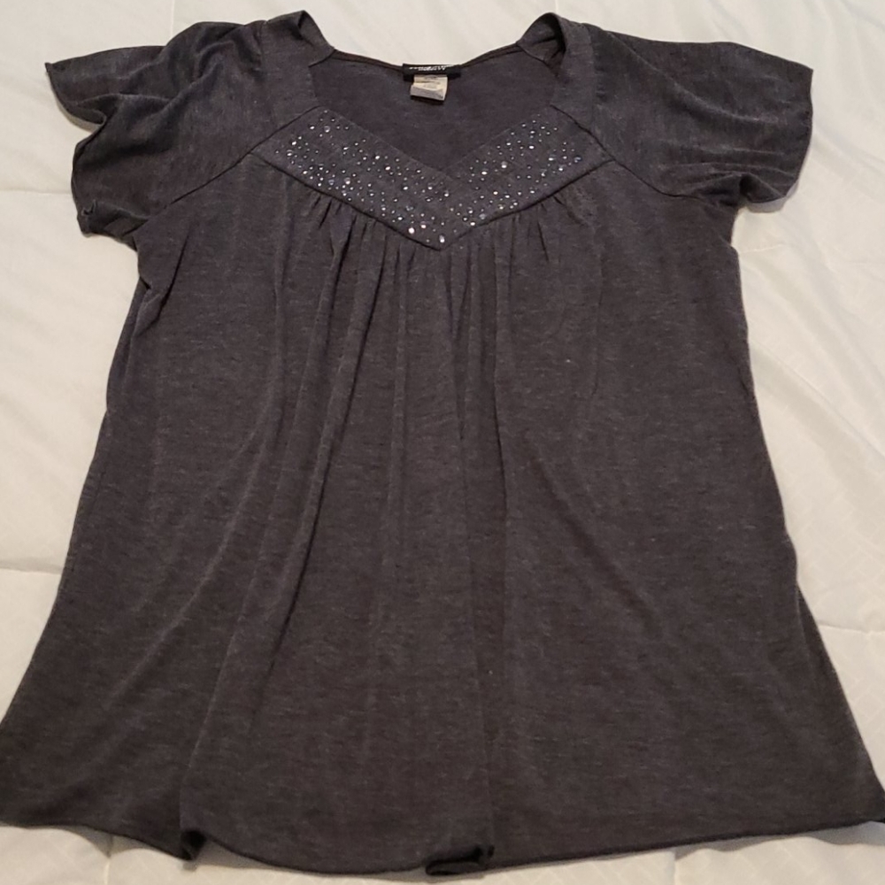 Grey Blouse